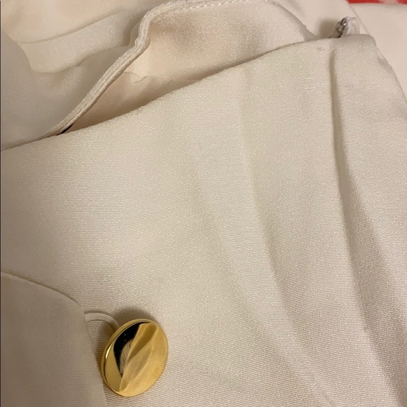 FLAWED [Prabal Gurung] Crossover Lace Insert Skirt - Picture 11 of 11